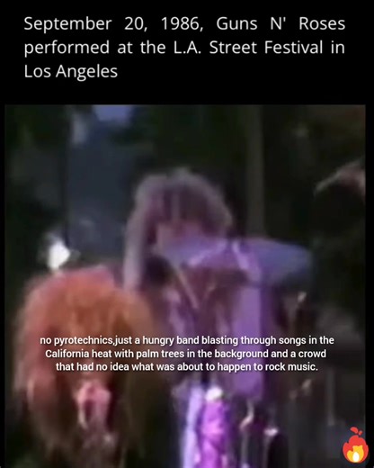 Rare Footage : GNR Early Years at 1986 #music80 #gnr #GunsNRoses #RockStory #rocknews #RockHistory | Rock-Music Blogs