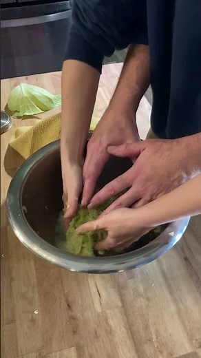 Quick and Easy Homemade Sauerkraut!