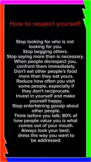 How to Build Self-Respect & Confidence