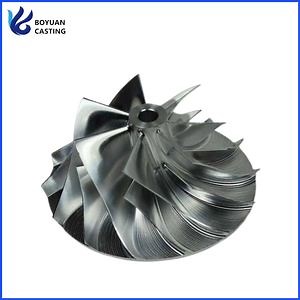 [Hot Item] Five Axis CNC Milled Machined Turbine Compressor Impeller Wheel