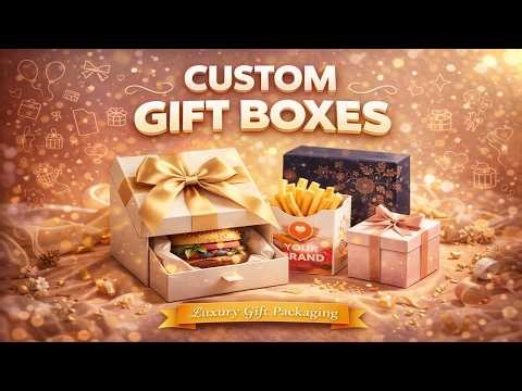 Custom Gift Boxes – Luxury Gift Packaging for Every Occasion | Apexio Packaging