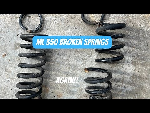 ML350 rear spring replacement