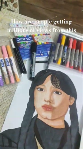 Omg 😱my first loop please subscribe✨#art #drawing #trend #sketch #loop #sketch #painting