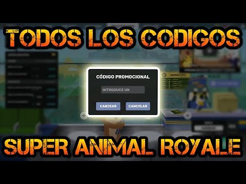 ALL SUPER ANIMAL ROYALE CODES