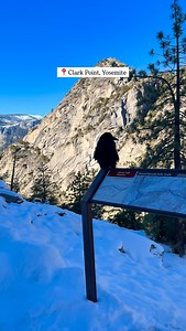 Clark Point, along the John Muir Trail between Vernal and Nevada Falls, is a great spot for amazing views. From here, you can see Nevada Fall, Liberty Cap, and Half Dome in a way that looks completely different. It’s a place that shows Yosemite from a new perspective. Video taken: January 9, 2026 . . . . . #yosemite #yosemitenationalpark #nevadafalls #winterhiking #yosemitepark #yosemitenationalpark🌲 | April and Vikas