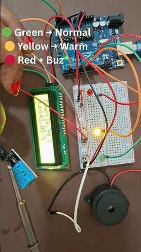 This ARDUINO Project Can Detect Danger |TEMPERATURE