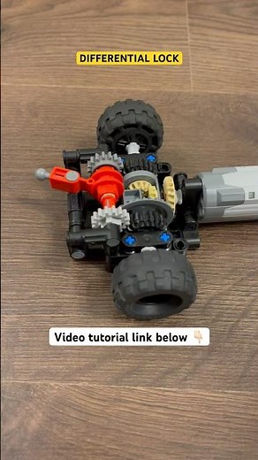 LEGO Technic Differential Lock Tutorial
