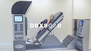 How is non-surgical spinal decompression done? Non-surgical spinal decompression therapy is administered using a sophisticated FDA-cleared table, called the DRX9000, which gently applies a stretch to the spine and decompresses your discs. You will notice a slow lengthening in your spine as your discs are gradually decompressed and relieved of pressure. Unlike traction devices, the machine is able to detect the most subtle resistance by your muscles and is able reapply the pull so that your discs