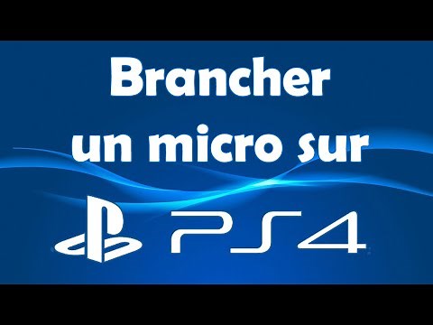 Comment brancher un micro sur PS4