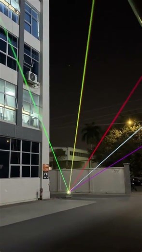 30W RGB full-color laser light for stage, concerts, landmark buildings, and landscape lighting