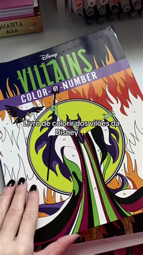 Livro de Colorir dos Vilões da Disney: Resultados Incríveis