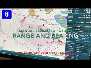 How to make Manual Estimate Position using JRC Ecdis