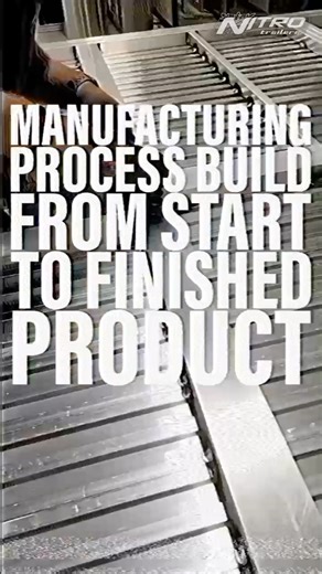 It’s more than metal and bolts — it’s craftsmanship, innovation, and dedication. 🔩 Here’s a look inside the making of a Nitro Trailer. Proudly built for those who ride. #NitroTrailers #BuiltToPerform | Nitro Trailers