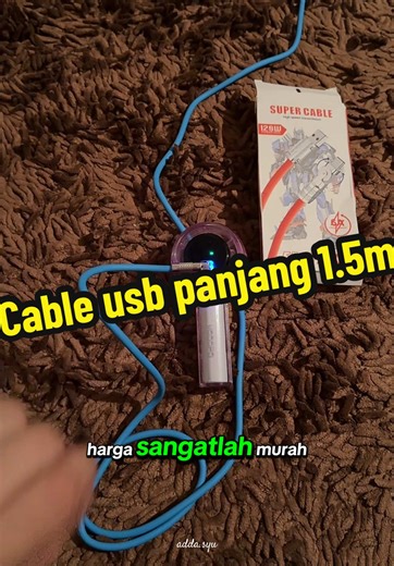 Cable USB Panjang 1.5m dengan Harga Murah