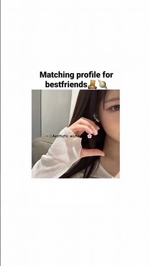 Matching profile pictures for best friends🎀💗᪲᪲᪲