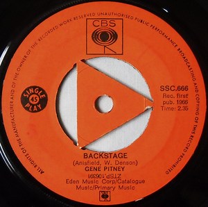 Gene Pitney - Backstage / Blue Color