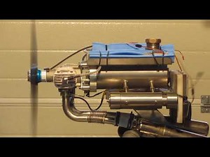 GP-123 Test run JSB-MODELLMOTOREN