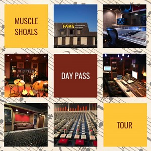Discover the heart and soul of Muscle Shoals in one unforgettable day! With the Muscle Shoals Day Pass Tour, you’ll explore FAME Studios along with several other iconic locations that helped shape music history. Whether you’re a music fan or a history buff, this tour is a must. Grab your pass now: https://alabama.travel/attraction-tickets #tour #famestudios #muscleshoals #alabama | FAME Recording Studios & Publishing Co.