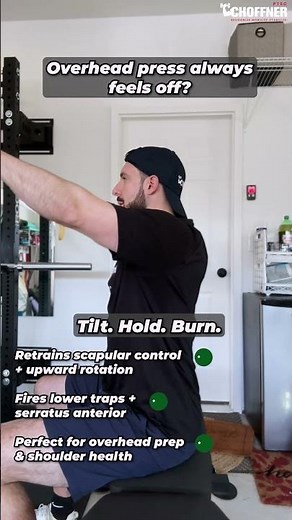 Strengthen Your Scapular Control With Banded Posterior Tilts