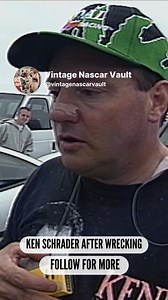 Ken Schrader speaks after wrecking at Daytona 😅🚗 #nascar #vintagenascar #nascarthrowback #nascarracing #motorsports #nascarhistory #daytona | Vintage NASCAR Vault