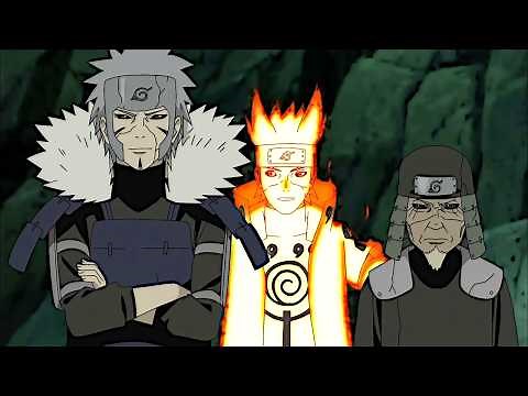 The Hokage arrive at the Great Ninja War | Minato stops the Ten-Tails' bomb | Naruto Shippuden (F...