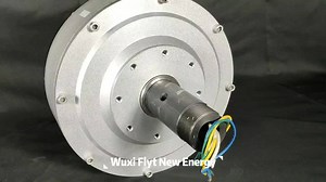 China Export 7.5W 150RPM 220v 380V 3 Phase Vertical Axis Disc Coreless Free Energy Generator