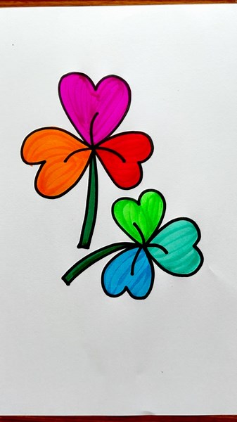 Easy Flower Drawing for Kids #shorts #youtubeshorts #youtubekids #drawing #art #kidslearning #kids