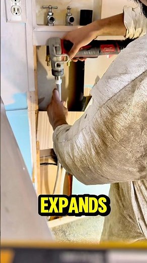 Installing Pex Pipe Using Milwaukee Expander #plumbing #foreverflowsolutions