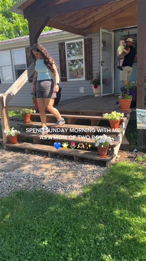 Spend Sunday morning with me as a mom of two boys 🌟 #morningroutine #Vlog #morningvlog #momof2 #mommorningroutine