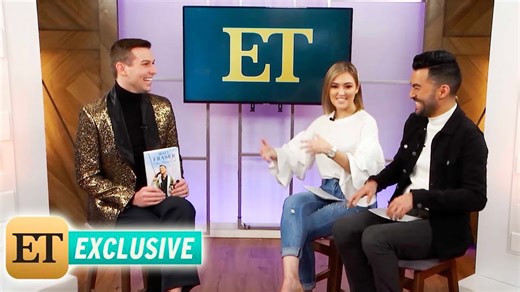Matt Fraser appears on Entertainment Tonight with live reading