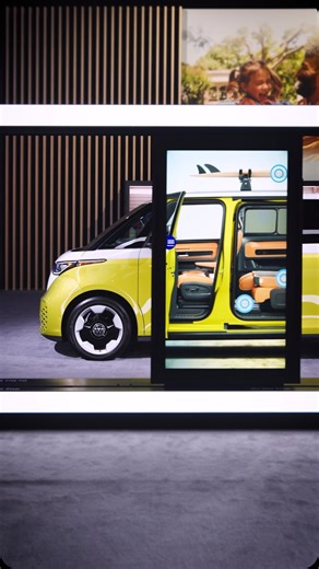 Our slide. Our playground. #VW #VWIDBuzz #IDBuzzEV #vwlove | Volkswagen