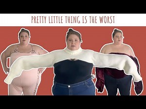 Pretty Little Thing Plus Size Try On || Plus Size Unboxing