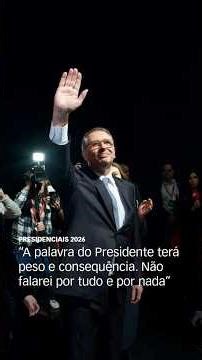 Seguro: "A palavra do Presidente terá peso e consequência. Não falarei por tudo e por nada"
