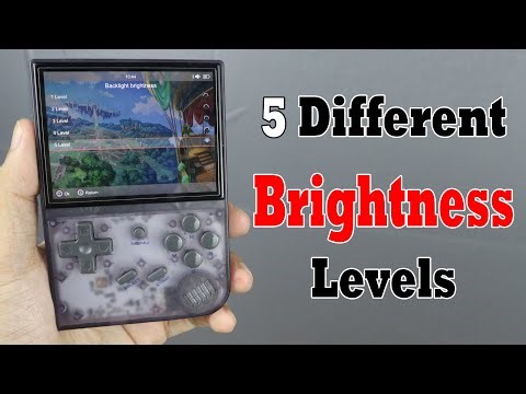How to Change Screen Brightness on Anbernic RG 35XX