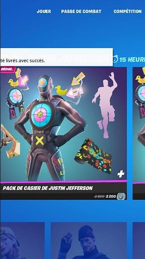 J'offre l'emote tiktok Get Griddy sur Fortnite !