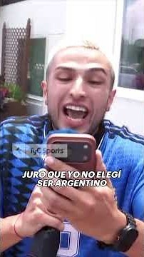 "NATIONAL TEAM, I FOLLOW YOU, I'LL ALWAYS GO EVERYWHERE WITH YOU..." 🎶🇦🇷