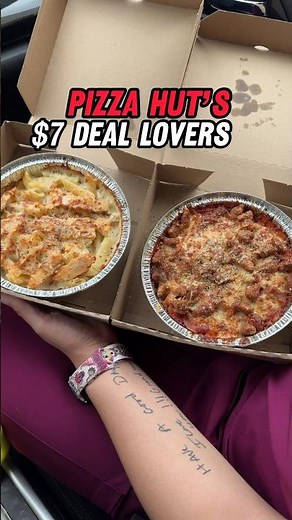 Pizza Hut’s Pastas Are Insanely Good‼️