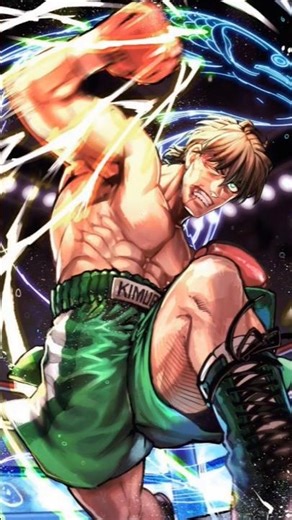 Kimura vs. Mashiba: The Birth of the Dragon Fish Blow🐉. Anime- hajime no ippo
