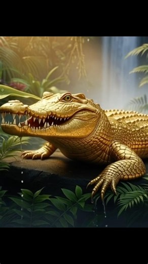 What Happens If You Mix Gold, Diamonds & Swamp With a Crocodile? 😳🐊