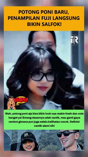 Fuji Potong Poni, Tampilan Barunya Langsung Bikin Gemas!