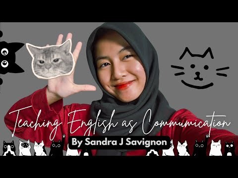 EXTENSIVE READING ARTICLE: Teaching English As Communication By Sandra J Savignon