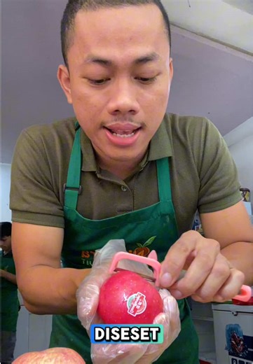 Inget! Ngupas ya di dorong jangan di seset 😡😡😡😡 #niagarafruit | niagara