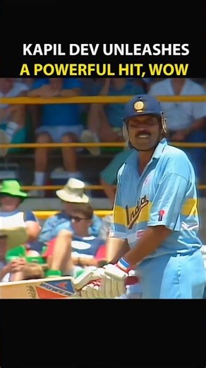 Kapil dev Powerful shot against mcdermot #cricket #crickethighlights #cricketlover #kapildev