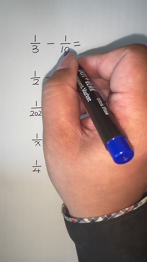 Fraction tricks | How to subtract fractions #fractiontricks #fraction #fractions #reels | Fraction Tricks