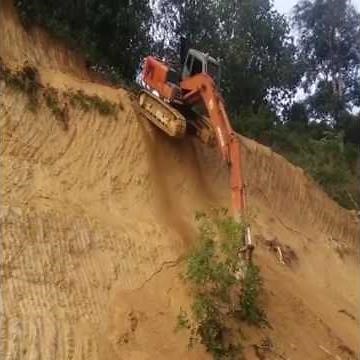ショベルカー神テクニック Shovel car car shrine