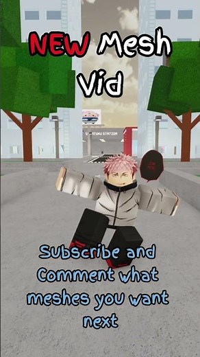 NEW Mesh Reveal Video | JJS | #jjs #jjk #roblox