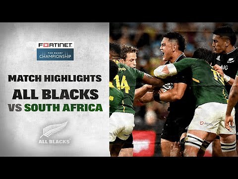 100TH TEST HIGHLIGHTS: All Blacks v South Africa (Townsville)