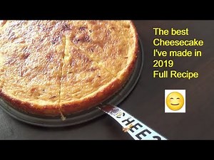 Best Cheesecake I've Made this year: Full Recipe, Healthy Ingredients- lovesurfbunny (2019)