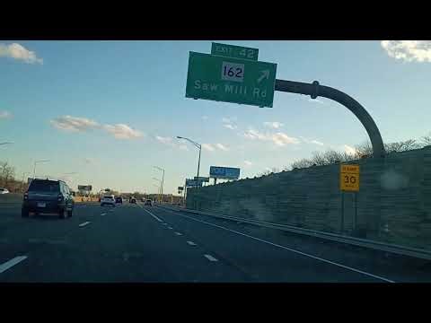 Driving From New Haven, CT to Bridgeport, CT, Via I-95 South, Exits, Towns