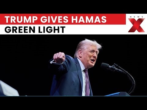 Trump Gives Hamas Green Light For Internal Security Ops In Gaza | Israel-Hamas Truce | NewsX